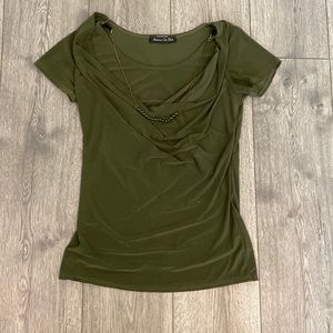 Green blouse size small